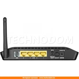 Беспроводной ADSL Модем, D-Link DSL-2640U, 4 порта + Wi-Fi, 150 Mbps (DSL-2640U/U2) фото #2