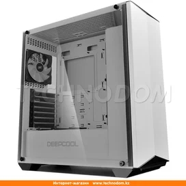 ПК корпус Deepcool EARLKASE RGB MidTower, window, White ATX (DP-ATX-ERLKWH-GLSRGB) фото