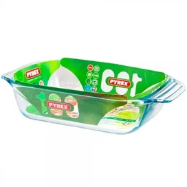 Pyrex Тікбұрышты пішінді табағы 28*17 см. 1,4 л 406В000/6146/6 фото