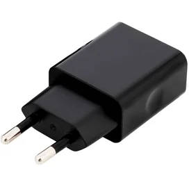 AVA Желілік қуаттау құрылғысы 2*USB, 3.0A, Қара (AV-CHT001) фото #1