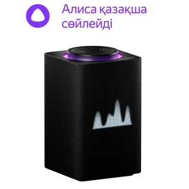 Яндекс Станция Макс ақылды үндеткіші, Zigbee бар, Қара (YNDX-00052 BK) фото