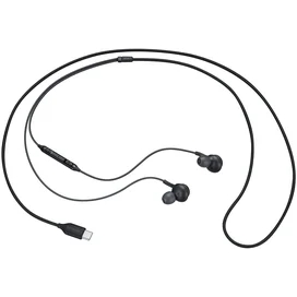 Қыстырмалы құлаққап Samsung AKG Type-C Earphones, Black (EO-IC100BBEGRU) фото #3