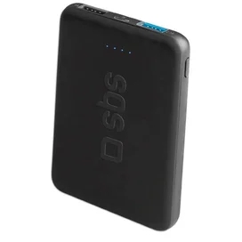 Внешний аккумулятор SBS, 5000Mah, Pocket, Black (TEBB5000POCK) фото