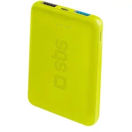 Внешний аккумулятор SBS, 5000Mah, Pocket, Green (TEBB5000POCG) фото