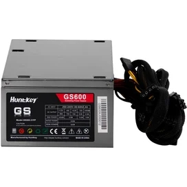 Блок питания 600W HuntKey GS600 ATX 24+4pin, 4+4pin (GS600) фото #1