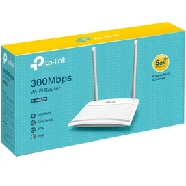 TP-Link TL-WR820N Сымсыз бағдарлауышы, 2 портты + Wi-Fi, 300 Mbps (TL-WR820N) фото #3