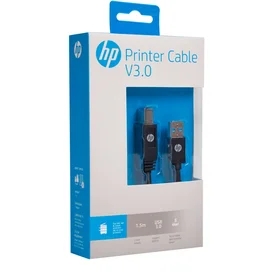 HP Принтеріне арналған кабелі, USB 3.0 A-B, 1,5м Қара (31017) фото #2