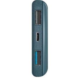 Внешний аккумулятор SBS Courmayeur, 5.000Mah, 2USB 2.1A, Light Blue (TENOSBB5000A) фото #1