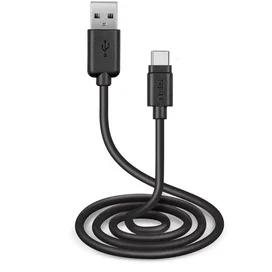 Кабель USB 2.0 - TypeC, SBS, 3м, Чёрный (TECABLETC3MTK) фото