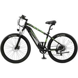 Электровелосипед Greenway 350W, 36V/10.40AH LG, 27,5" Black/Green (27DT231) фото #1