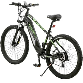 Электровелосипед Greenway 350W, 36V/10.40AH LG, 27,5" Black/Green (27DT231) фото #3