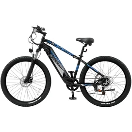 Электровелосипед Greenway 350W, 36V/10.40AH LG, 27,5" Black/Blue (27DT231) фото #1