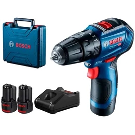 Дрель-шуруповерт Bosch GSR 12V-30 аккумуляторная 2 акк в комплекте (06019G9000) фото