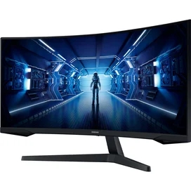 Монитор Игровой 34" Samsung LC34G55TWWIXCI 3440х1440 21:9 VA 165ГЦ (2HDMI+DP) Curved Black фото #4