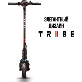 Электросамокат TRIBE HIMBA PRO 25 км/ч, до 120 кг, 25 км, Черный фото #2