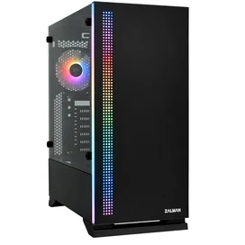 ПК корпус Zalman S5 Black MidTower, window, Black ATX (S5 Black) фото