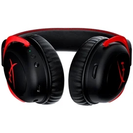 HyperX Cloud Cloud II Wireless, Black/Red (HHSC2X-BA-RD/G) ойын гарнитурасы фото #4