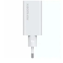 Сетевое зарядное устройство 1*Type-C 65W, Xiaomi Mi with GaN Technology, White + Cable (BHR4499GL) фото #2