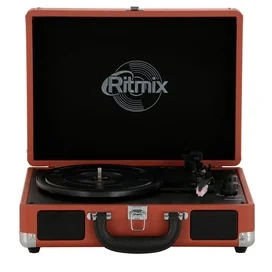 Виниловый проигрыватель Ritmix LP-160B коричневый AkC фото