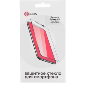 Samsung Galaxy A12 арналған қорғаныс әйнегі, Red Line mObility, Full Glue, Black (УТ000024405) фото