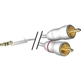 Кабель межблочный Inakustik 1 Mini Jack 3.5 mm- 2RCA Star 0.5m (EAN:4001985501335) фото