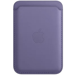 Чехол для iPhone Leather Wallet with MagSafe, Wisteria (MM0W3ZM/A) фото