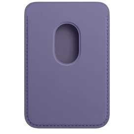 Чехол для iPhone Leather Wallet with MagSafe, Wisteria (MM0W3ZM/A) фото #1