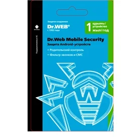 Dr.Web Mobile Security, 1 жылға 1 құрылғы (LHM-BK-12M-1-A3_M) (ESD) фото