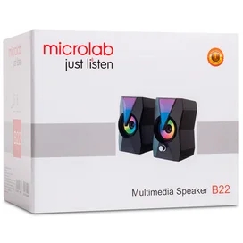 Колонки 2.0 Microlab B22, Black фото #2