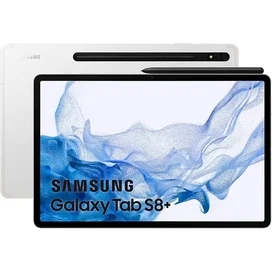 Samsung Galaxy Tab S8+ Планшеті 12,4 128GB WiFi + 5G Silver (SM-X806BZSASKZ) фото