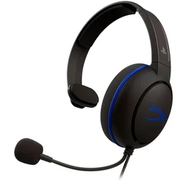 HyperX Cloud Chat PS4, Black/Blue (4P5J3AM#ABB) ойын гарнитурасы фото