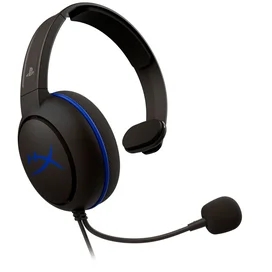 HyperX Cloud Chat PS4, Black/Blue (4P5J3AM#ABB) ойын гарнитурасы фото #2