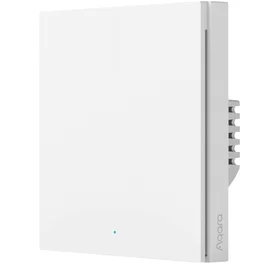 Настенный выключатель одноклавишный AQARA Smart Wall Switch H1(No Neutral, Single Rocker) (V) фото