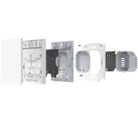 Настенный выключатель одноклавишный AQARA Smart Wall Switch H1(No Neutral, Single Rocker) (V) фото #4