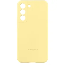 Чехол для Samsung Galaxy S22 Silicone Cover, Butter Yellow (EF-PS901TYEGRU) фото