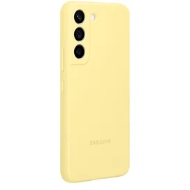 Чехол для Samsung Galaxy S22 Silicone Cover, Butter Yellow (EF-PS901TYEGRU) фото #4