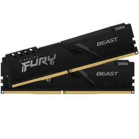 Оперативная память DDR4 DIMM 16GB(8GBx2)/2666MHz Kingston Fury Beast (KF426C16BBK2/16) фото #1