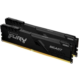 Оперативная память DDR4 DIMM 16GB(8GBx2)/2666MHz Kingston Fury Beast (KF426C16BBK2/16) фото #2