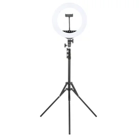 Кольцевая лампа Neo-14S форма треноги, 1 слот для смартфона, 34W (HQ-14S Tripod) фото