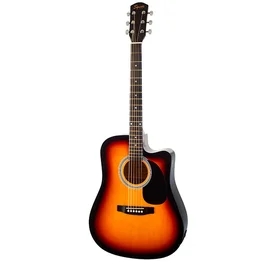 Электроакустическая Гитара SQUIER SA-105CE Dreadnought Sunburst W/Fishman Preamp фото