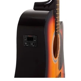 Электроакустическая Гитара SQUIER SA-105CE Dreadnought Sunburst W/Fishman Preamp фото #3