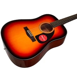 Акустическая гитара Fender CD-60 Dread V3 DS Sunburst WN фото #2