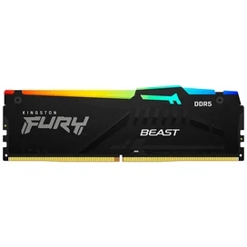 Оперативная память DDR5 DIMM 16GB(8GBx2)/5600MHz Kingston Fury Beast RGB (KF556C40BBAK2-32) фото #2