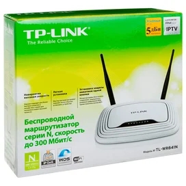 TP-Link TL-WR841N Сымсыз бағдарлауышы, 4 портты + Wi-Fi, 300 Mbps (TL-WR841N) фото #2