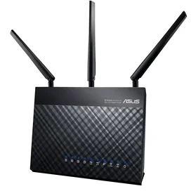 Беспроводной VDSL/ADSL Модем/Роутер, Asus DSL-AC68U, 4*LAN 1 Гбит/с, 1*USB, 600/1300Mbps (DSL-AC68U) фото