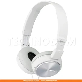 Жапсырмалы құлаққап Sony MDR-ZX310AP, White фото #1