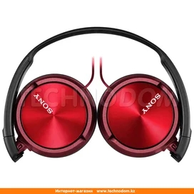 Жапсырмалы құлаққап Sony MDR-ZX310AP, Red фото #1