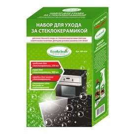 Eco&clean Набор для ухода за стеклокерамикой, WP-054 фото