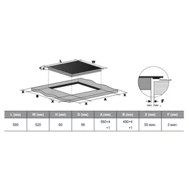 Индукционная варочная панель LG HU-641PH фото #4