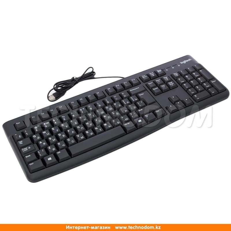 Клавиатура проводная USB Logitech K120 business, 920-002522 - фото #1